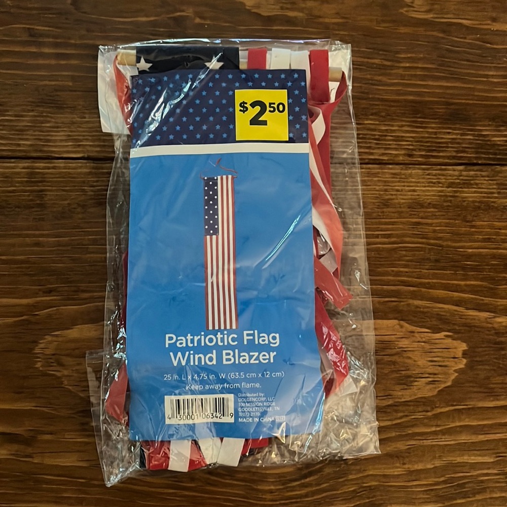 Patriotic Flag Wind Blazer